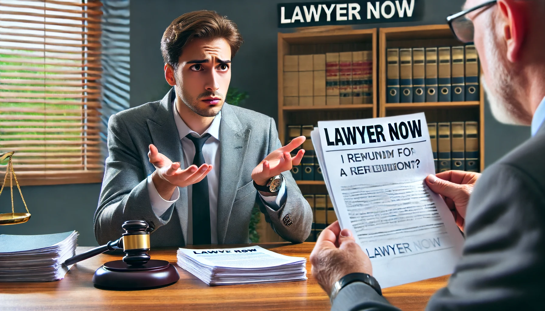 더 이상 법률서비스가 필요 없어졌는데 환불도 가능할까? - "Lawyer NOW"