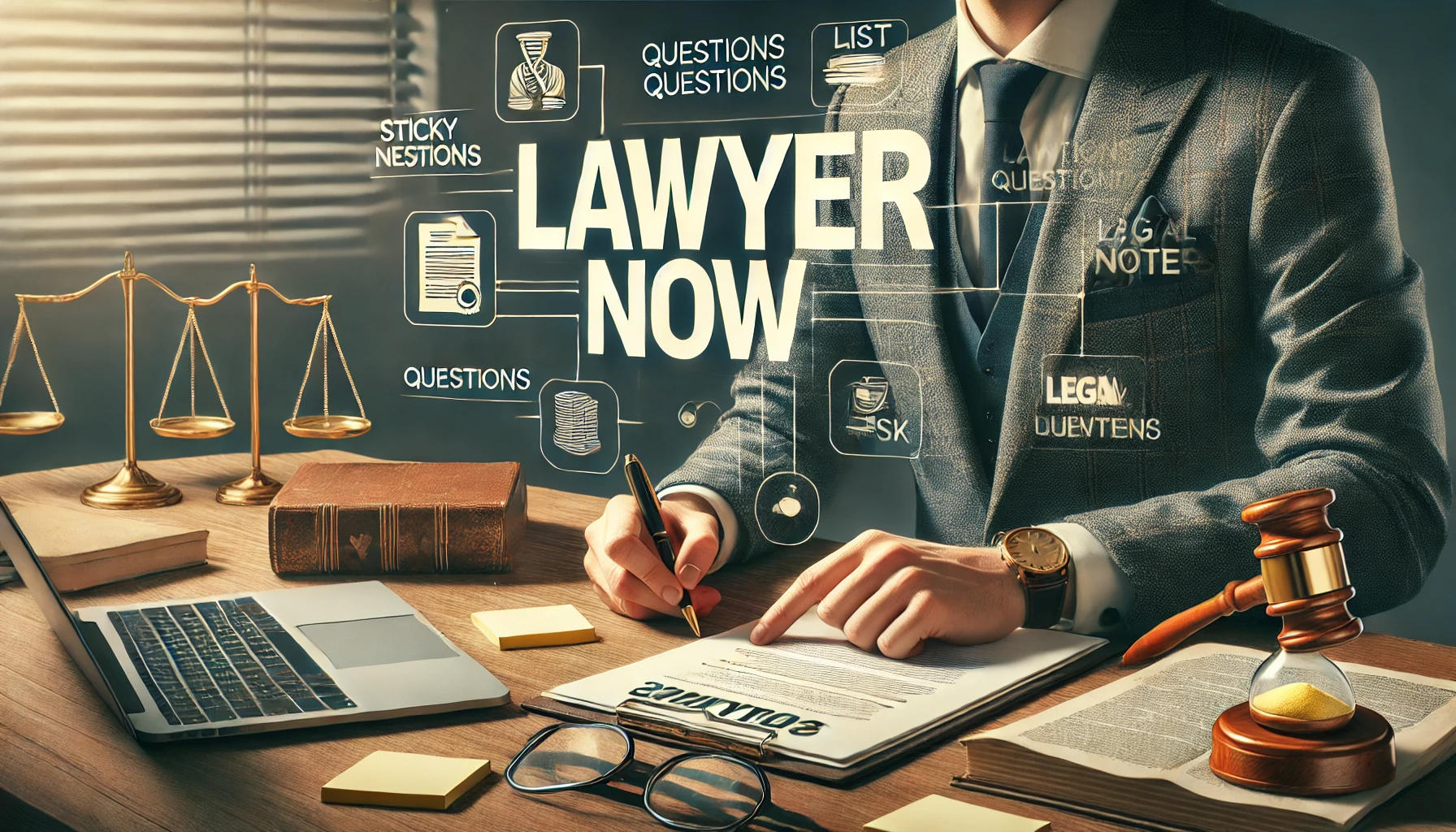 ⭕ 변호사 상담 준비하기: 사전 질문 목록 작성 📝❓-"LAWYER NOW"