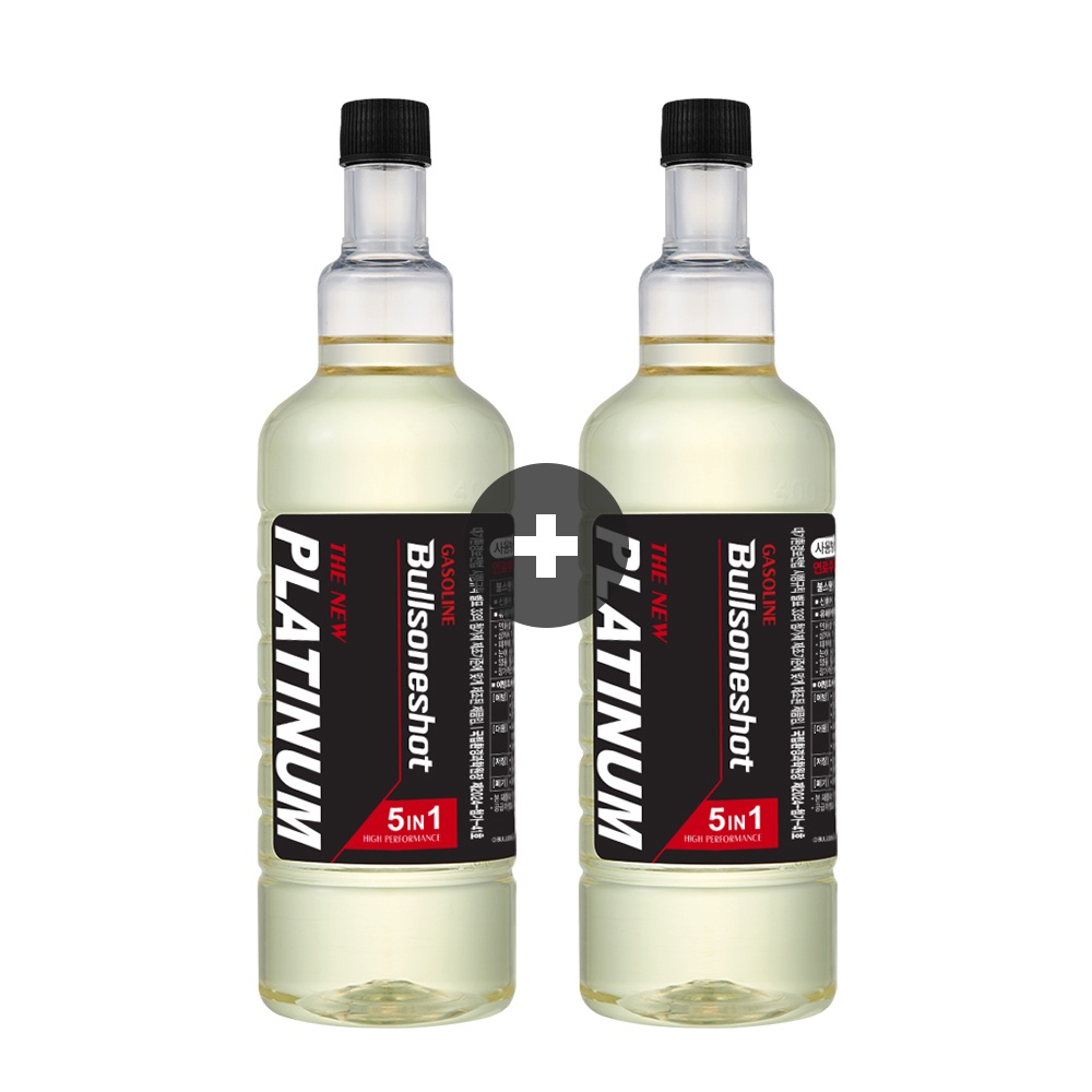 [1+1이벤트]5in1 불스원샷 THE NEW 플래티넘 연료첨가제 500ml 휘발유, 가성비 끝판왕 후기