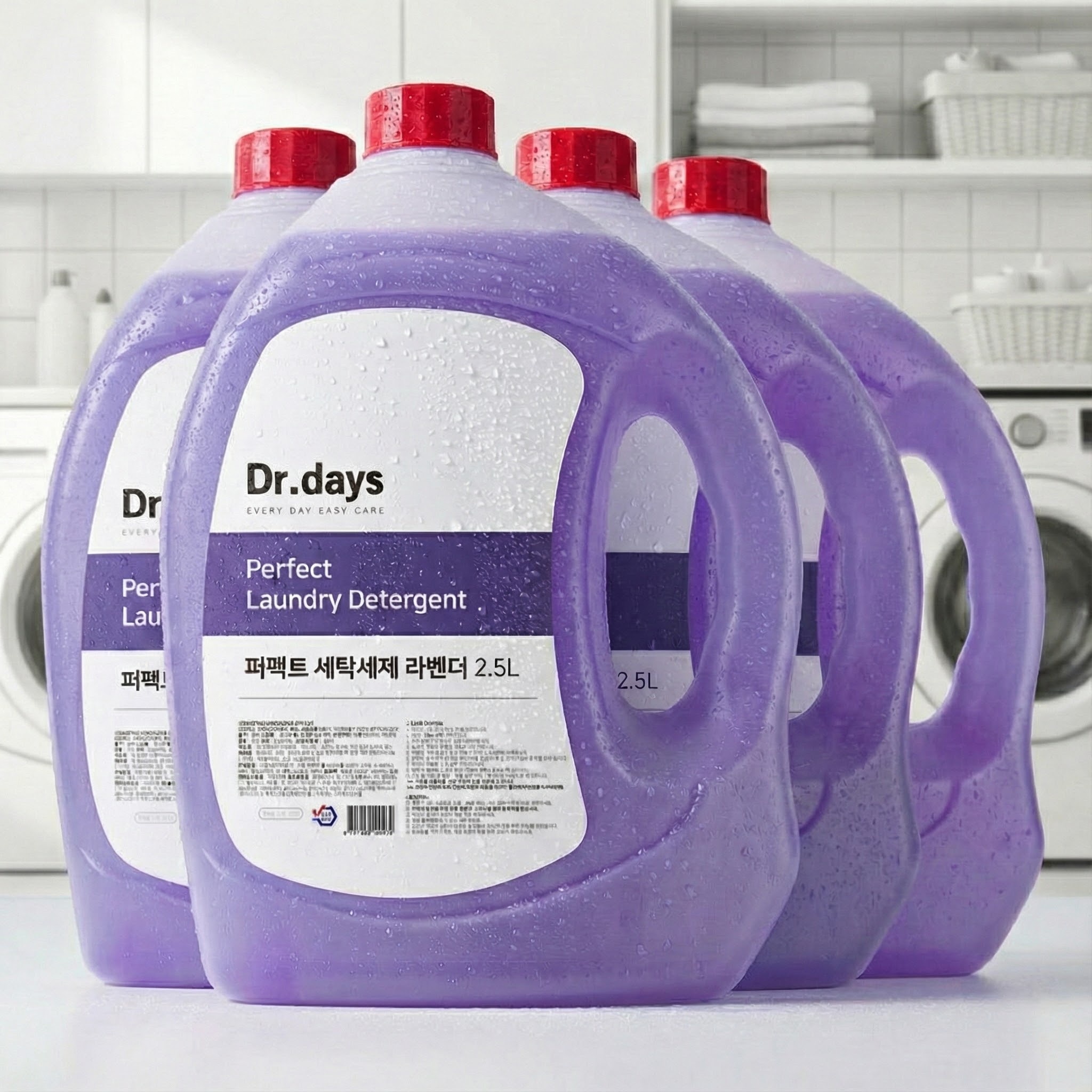 “닥터데이즈 세탁세제 2.5L 4개, 가성비 좋고 향기 좋은 필수템”