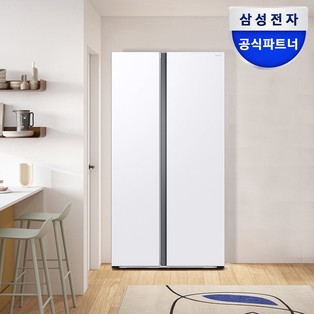 삼성 양문형 냉장고 RS84DG5002WW 사용 후기, 가성비 갑 여러분의 냉장고 선택은?