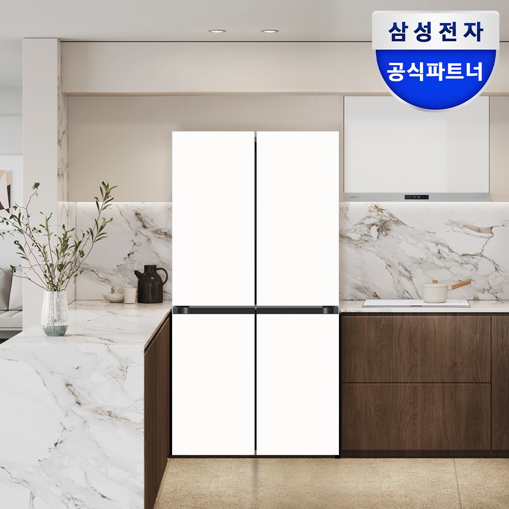 삼성 비스포크 AI 냉장고 25년형 4도어 905L RM70F90R2ZD 에센셜 화이트 솔직 사용 후기